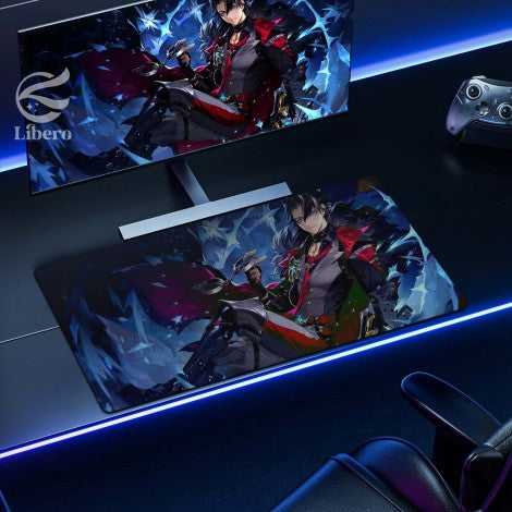 Wriothesley | Genshin Impact | Premium Deskmat | Large Mousepad