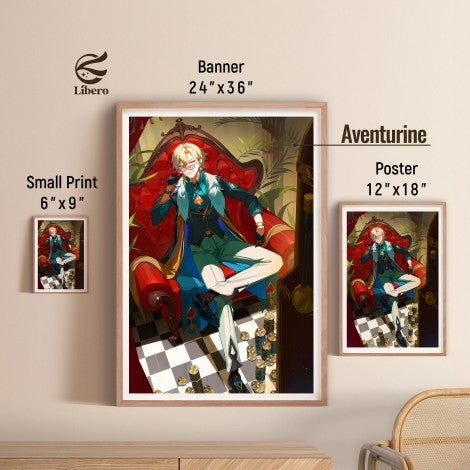 Aventurine | Honkai: Star Rail | Poster