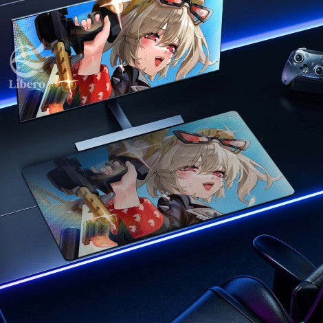 Burnice | Zenless Zone Zero | Premium Deskmat | Large Mousepad