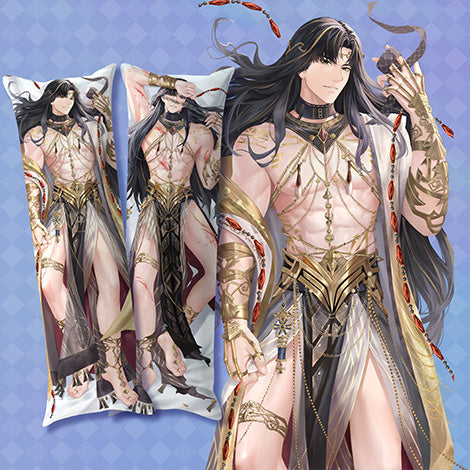 Love and Deepspace Zayne dakimakura case body pillowcover – front and back design