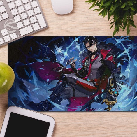 Wriothesley | Genshin Impact | Premium Deskmat | Large Mousepad