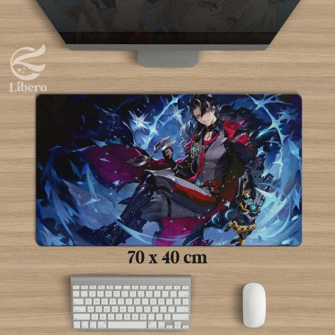 Wriothesley | Genshin Impact | Premium Deskmat | Large Mousepad