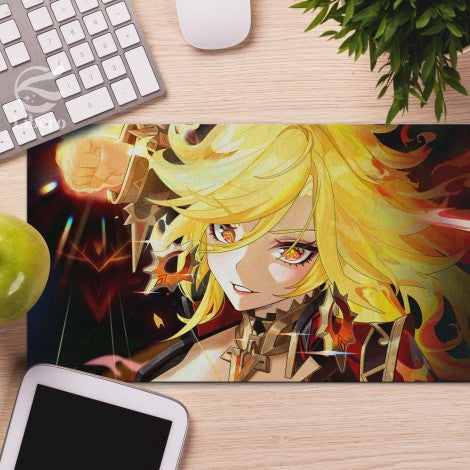 Mavuika | Genshin Impact | Premium Deskmat | Large Mousepad