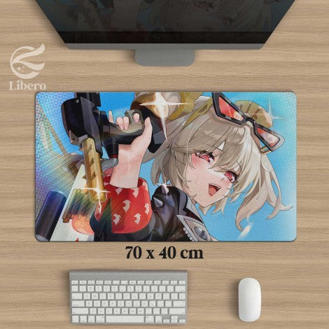 Burnice | Zenless Zone Zero | Premium Deskmat | Large Mousepad