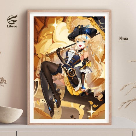 Navia | Genshin Impact | Poster