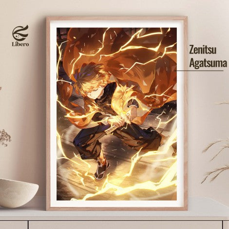 Zenitsu Agatsuma | Kimetsu no Yaiba | Poster