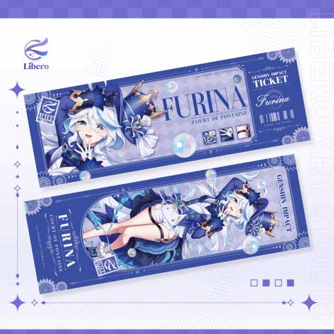 Furina | Genshin Impact | Laser Ticket