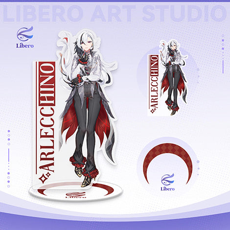 Arlecchino|Genshin Impact|Standees