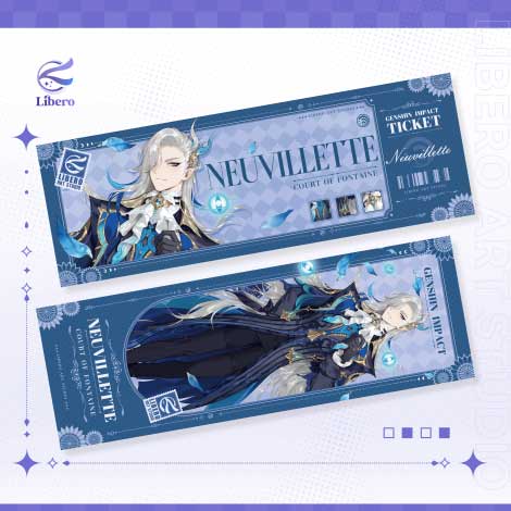 Neuvillette | Genshin Impact | Laser Ticket