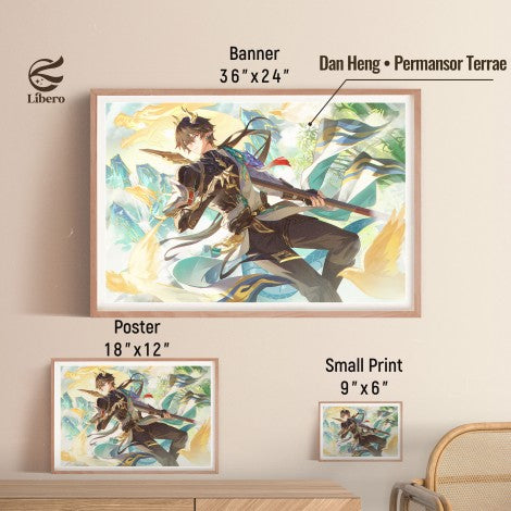 Dan Heng • Permansor Terrae | Honkai: Star Rail | Poster