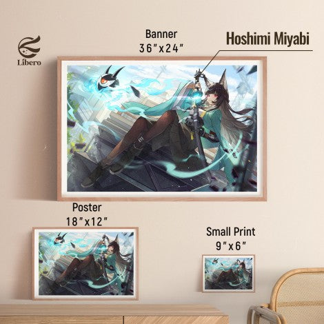 Hoshimi Miyabi | Zenless Zone Zero | Poster