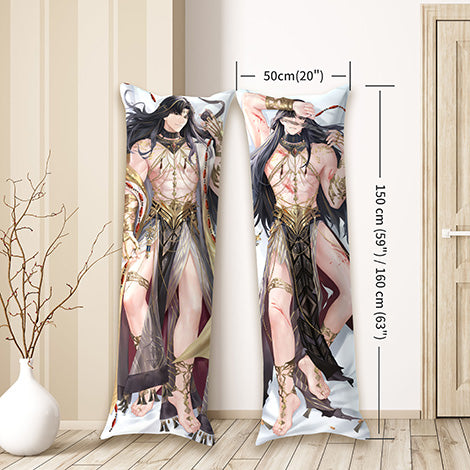 Love and Deepspace Zayne dakimakura case body pillowcover – front and back design