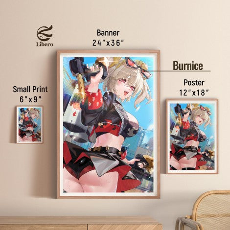 Burnice | Zenless Zone Zero | Poster