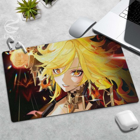 Mavuika | Genshin Impact | Premium Deskmat | Large Mousepad