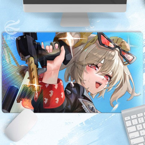 Burnice | Zenless Zone Zero | Premium Deskmat | Large Mousepad