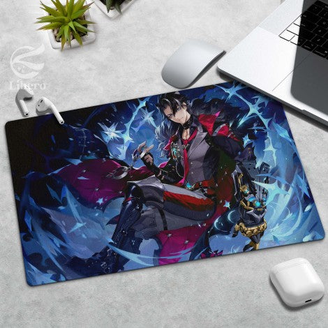 Wriothesley | Genshin Impact | Premium Deskmat | Large Mousepad