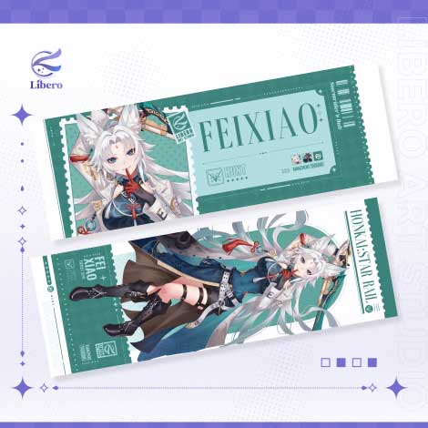 Feixiao | Honkai: Star Rail | Laser Ticket