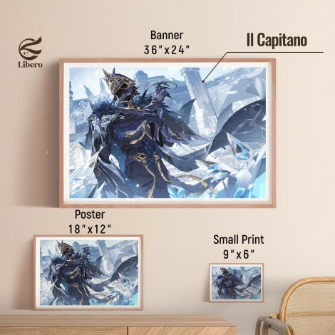 Il Capitano | Genshin Impact | Poster