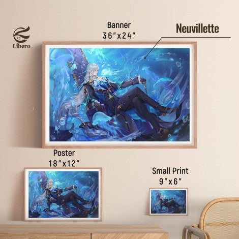 Neuvillette | Genshin Impact | Poster