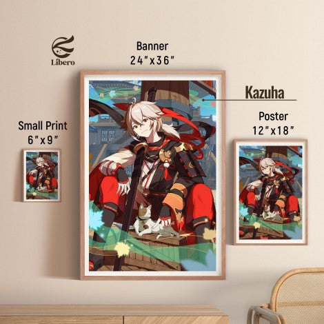 Kazuha | Genshin Impact | Poster