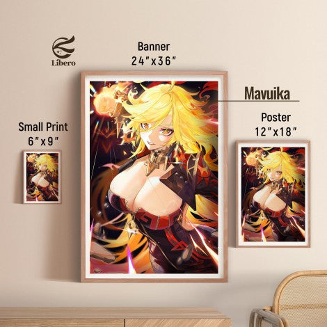 Mavuika | Genshin Impact | Poster