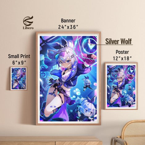 Silver Wolf | Honkai: Star Rail | Poster